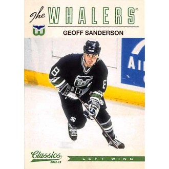 Řadové karty - Sanderson Geoff - 2012-13 Classics Signatures No.149