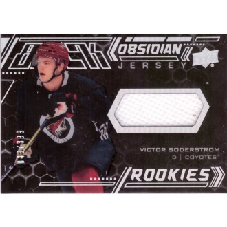 Jersey karty - Soderstrom Victor - 2020-21 SPx UD Black Obsidian Rookie Jerseys white No.ORJ-VS
