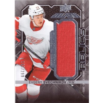 Jersey karty - Svechnikov Evgeny - 2017-18 SPx UD Black Rookie Trademarks Jerseys No.RT-ES