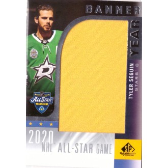 Jersey karty - Seguin Tyler - 2020-21 SP Game Used 2020 NHL All Star Game Banner Year Relics yellow No.AS20-TS