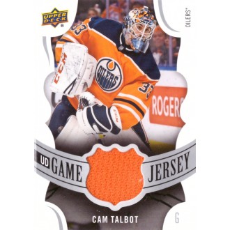 Jersey karty - Talbot Cam - 2018-19 Upper Deck Game Jerseys orange No.GJ-CT