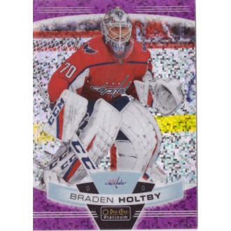 Paralelní karty - Holtby Braden - 2019-20 O-Pee-Chee Platinum Violet Pixels No.120