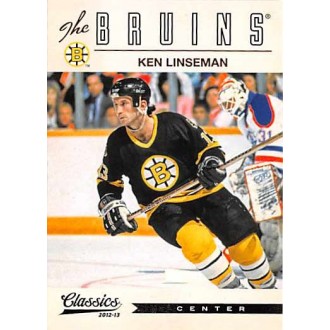 Řadové karty - Linseman Ken - 2012-13 Classics Signatures No.162