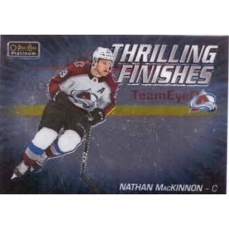 Insertní karty - MacKinnon Nathan - 2019-20 O-Pee-Chee Platinum Thrilling Finishes No.TF9