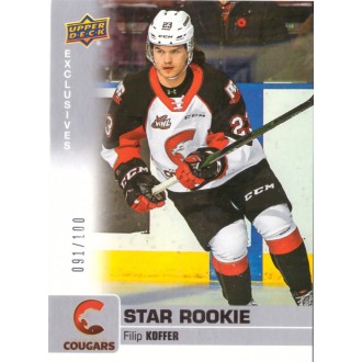 Karty CHL - Koffer Filip - 2019-20 Upper Deck CHL Exclusives No.348