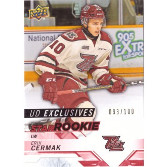 Češi v zámoří - Čermák Erik - 2018-19 Upper Deck CHL Exclusives No.310