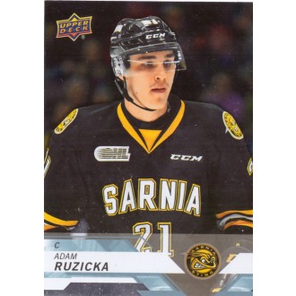 Paralelní karty - Růžička Adam - 2018-19 Upper Deck CHL Silver No.165