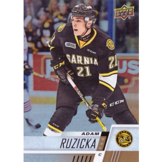 Karty CHL - Růžička Adam - 2017-18 Upper Deck CHL Rainbow No.233