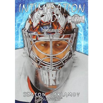 Insertní karty - Varlamov Semyon - 2020-21 Metal Universe Intimidation Nation No.IN25