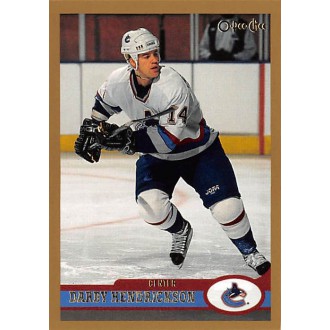 Řadové karty - Hendrickson Darby - 1999-00 O-Pee-Chee No.151