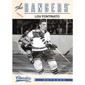 Řadové karty - Fontinato Lou - 2012-13 Classics Signatures No.185