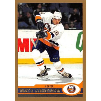 Řadové karty - Lindgren Mats - 1999-00 O-Pee-Chee No.221