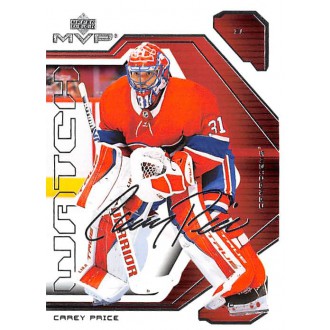 Insertní karty - Price Carey - 2021-22 MVP 20th Anniversary No.18