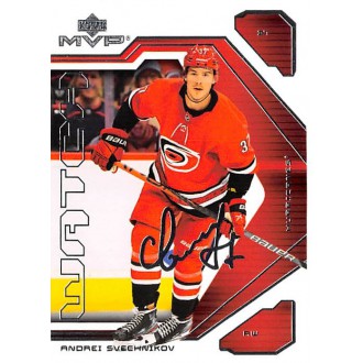 Insertní karty - Svechnikov Andrei - 2021-22 MVP 20th Anniversary No.65