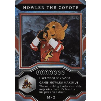 Insertní karty - Howler The Coyote - 2021-22 MVP Mascot Gaming Cards No.M2