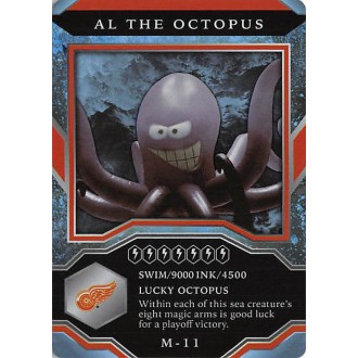 Insertní karty - Al The Octopus - 2021-22 MVP Mascot Gaming Cards No.M11