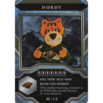 Insertní karty - Nordy - 2021-22 MVP Mascot Gaming Cards No.M15