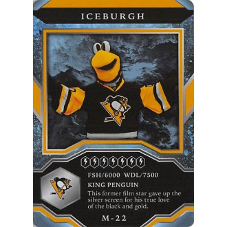 Insertní karty - Iceburgh - 2021-22 MVP Mascot Gaming Cards No.M22