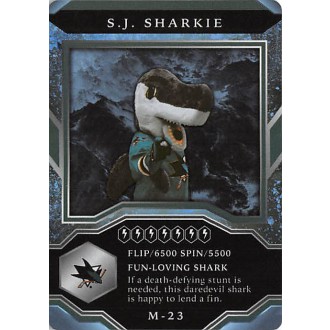 Insertní karty - S.J.Sharkie - 2021-22 MVP Mascot Gaming Cards No.M23