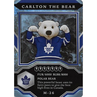 Insertní karty - Carlton The Bear - 2021-22 MVP Mascot Gaming Cards No.M26