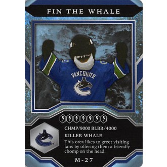 Insertní karty - Fin The Whale - 2021-22 MVP Mascot Gaming Cards No.M27