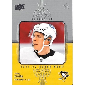 Insertní karty - Crosby Sidney - 2021-22 Upper Deck Honor Roll No.HR15