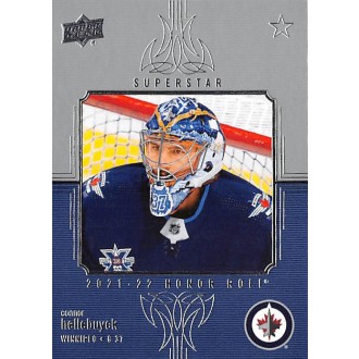 Insertní karty - Hellebuyck Connor - 2021-22 Upper Deck Honor Roll No.HR38