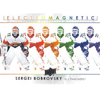 Insertní karty - Bobrovsky Sergei - 2021-22 Upper Deck Electromagnetic No.EM21