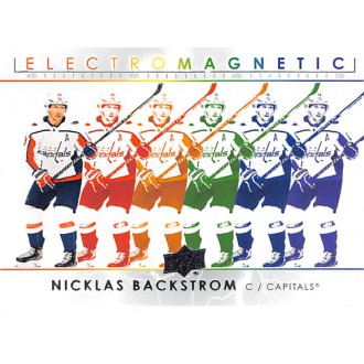 Insertní karty - Backstrom Nicklas - 2021-22 Upper Deck Electromagnetic No.EM30