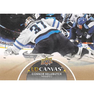 Insertní karty - Hellebuyck Connor - 2021-22 Upper Deck Canvas No.C89