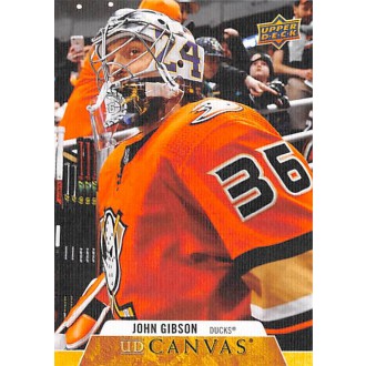 Insertní karty - Gibson John - 2020-21 Upper Deck Canvas No.C121