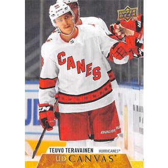 Insertní karty - Teravainen Teuvo - 2020-21 Upper Deck Canvas No.C136