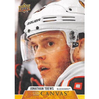 Insertní karty - Toews Jonathan - 2020-21 Upper Deck Canvas No.C140