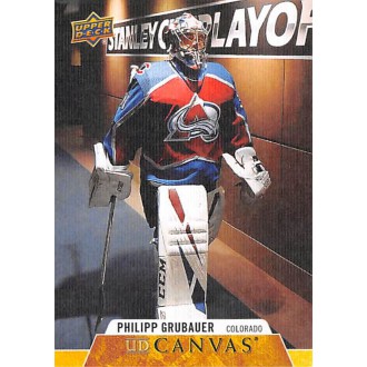 Insertní karty - Grubauer Philipp - 2020-21 Upper Deck Canvas No.C144