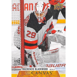 Insertní karty - Blackwood Mackenzie - 2020-21 Upper Deck Canvas No.C171