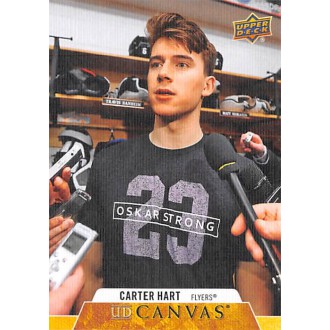 Insertní karty - Hart Carter - 2020-21 Upper Deck Canvas No.C184