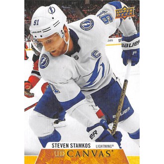 Insertní karty - Stamkos Steven - 2020-21 Upper Deck Canvas No.C195