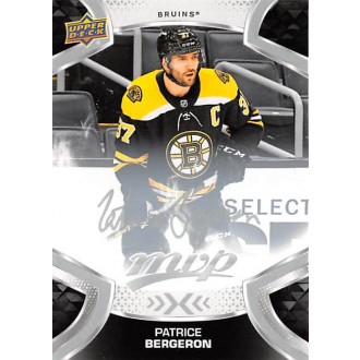 Paralelní karty - Bergeron Patrice - 2021-22 MVP Silver Script No.37