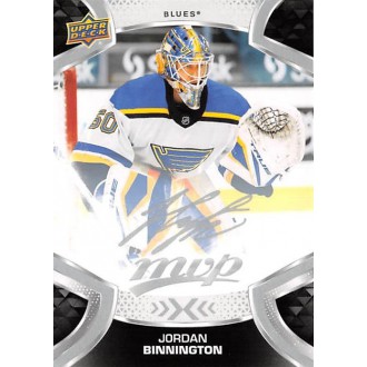 Paralelní karty - Binnington Jordan - 2021-22 MVP Silver Script No.50