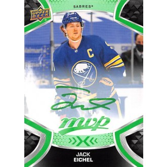 Paralelní karty - Eichel Jack - 2021-22 MVP Green Script No.55