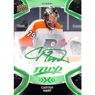 Paralelní karty - Hart Carter - 2021-22 MVP Green Script No.79