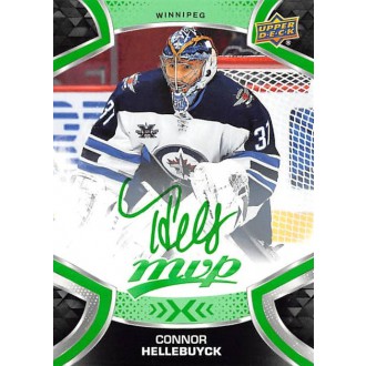 Paralelní karty - Hellebuyck Connor - 2021-22 MVP Green Script No.155