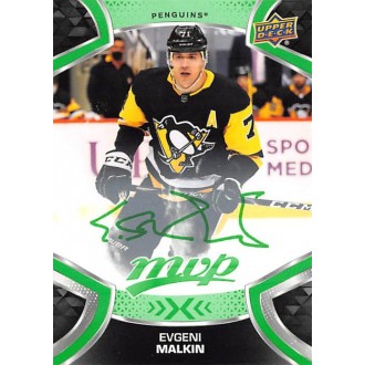 Paralelní karty - Malkin Evgeni - 2021-22 MVP Green Script No.160
