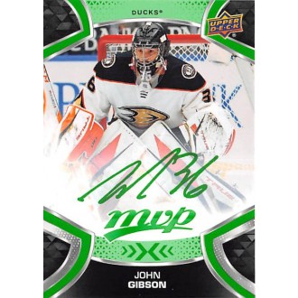Paralelní karty - Gibson John - 2021-22 MVP Green Script No.206