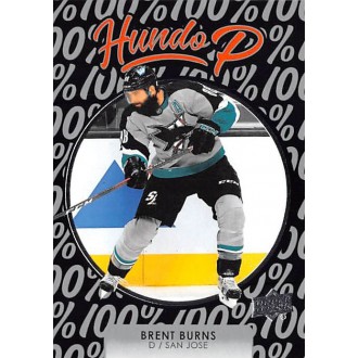 Insertní karty - Burns Brent - 2021-22 Upper Deck Hundo P No.HP4