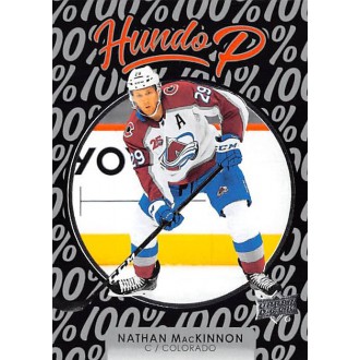 Insertní karty - MacKinnon Nathan - 2021-22 Upper Deck Hundo P No.HP19