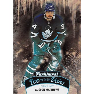 Insertní karty - Matthews Auston - 2021-22 Parkhurst Ice in Their Veins No.IV6