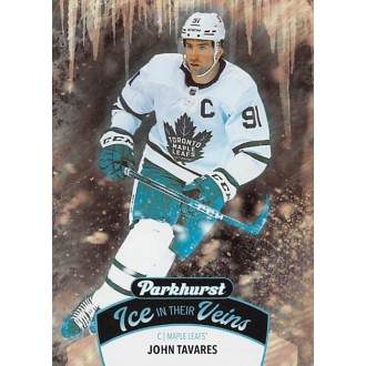 Insertní karty - Tavares John - 2021-22 Parkhurst Ice in Their Veins No.IV8