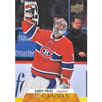 Insertní karty - Price Carey - 2020-21 Upper Deck Canvas No.C43