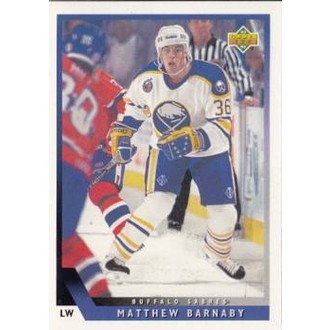 Řadové karty - Barnaby Matthew - 1993-94 Upper Deck No.439